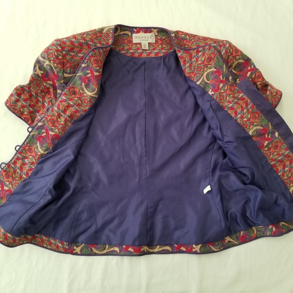 Vintage Crop Top 55% Linen Size 4P - Picture 11 of 11